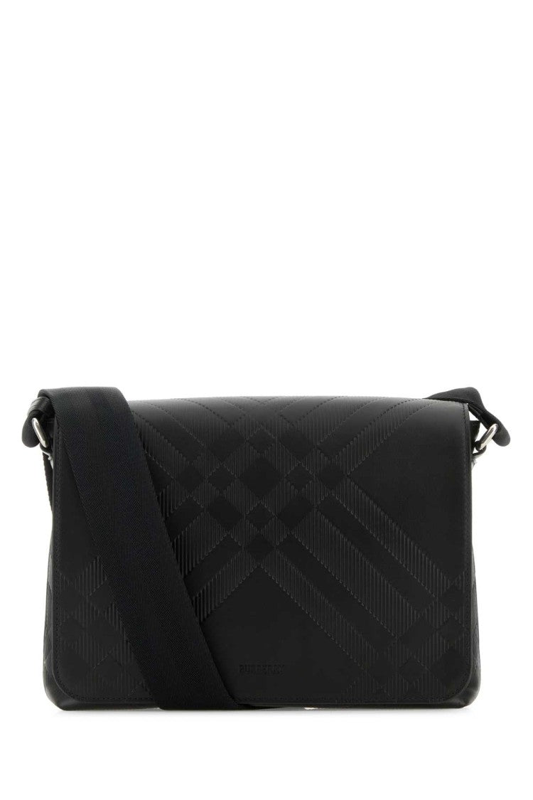 Burberry Black Leather Crossbody Bag
