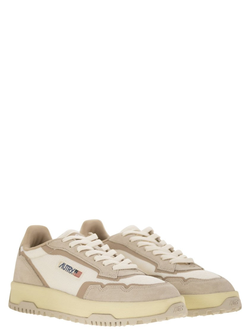 Autry Wildpace - Fabric And Suede Trainers