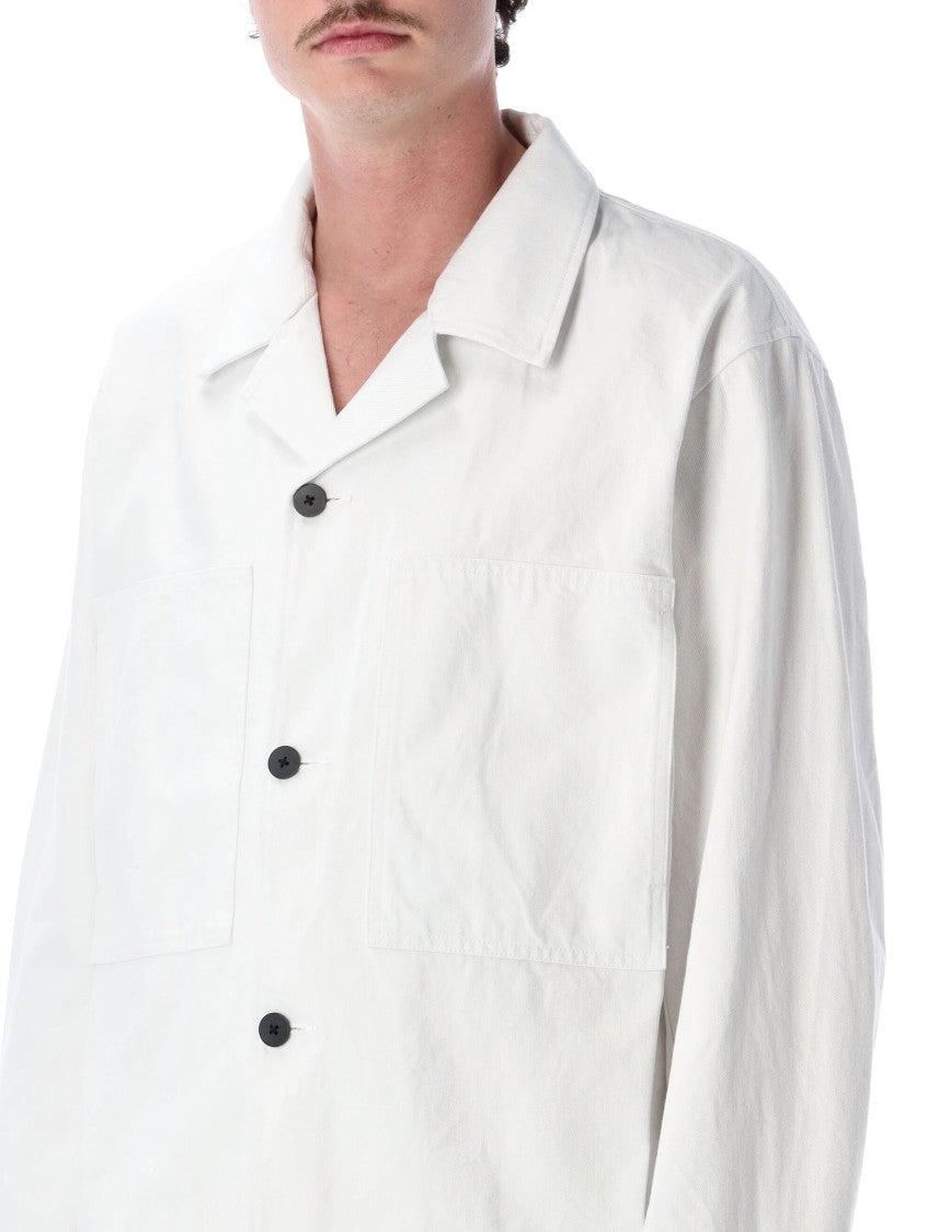 Still By Hand Boxy Denim Work Jacket
