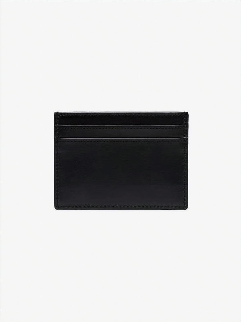 Saint Laurent Rectangular Calf Leather Card Wallet