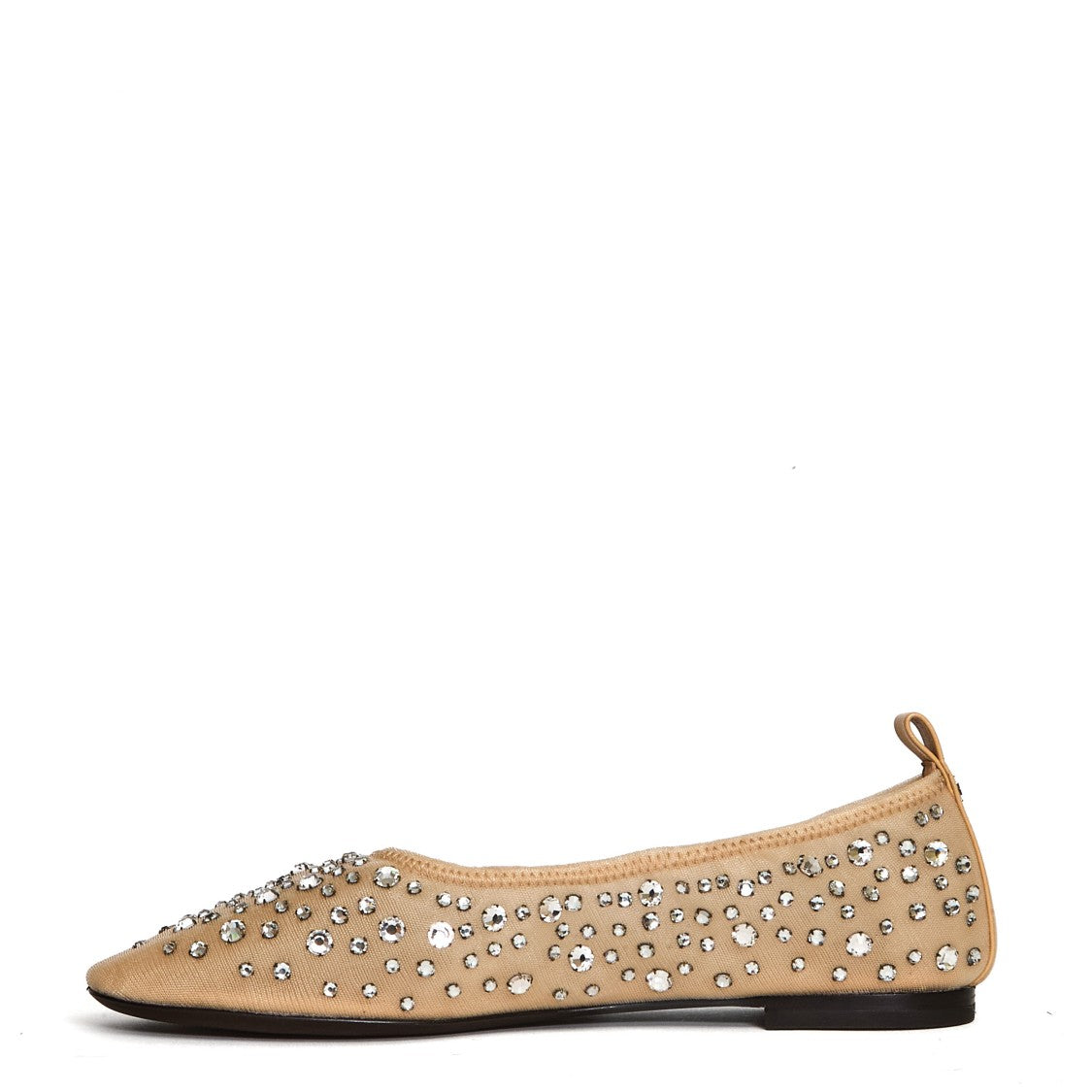 Tory Burch Flats Adorned With Shimmering Crystals
