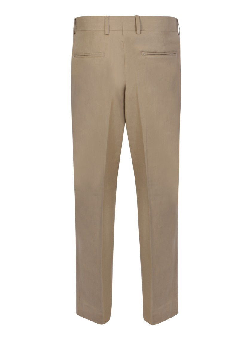 Costumein Beige Straight Leg Trousers