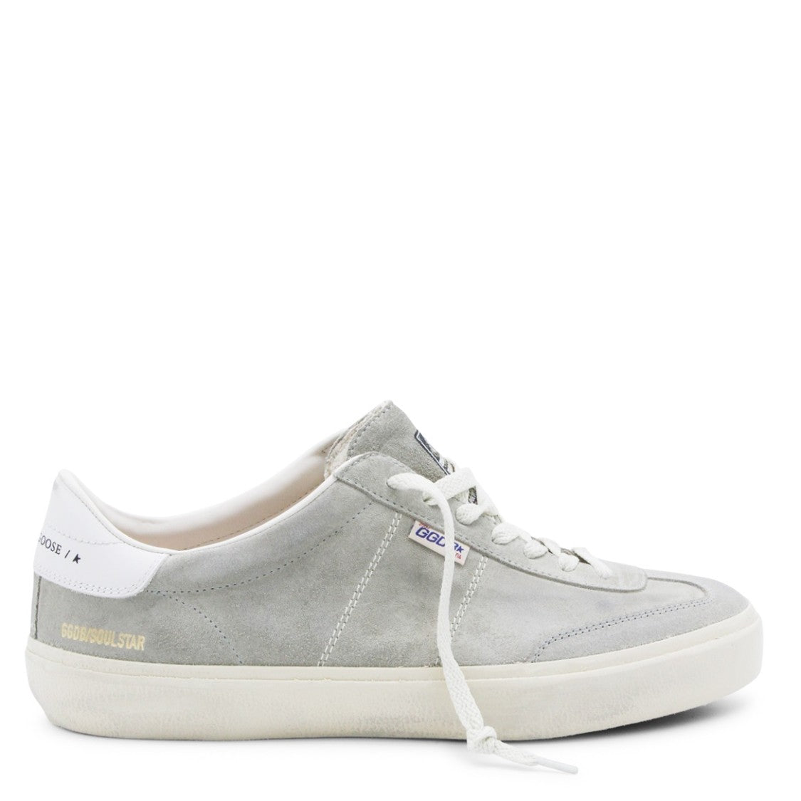 Golden Goose Grey Suede Soul-Star Sneakers