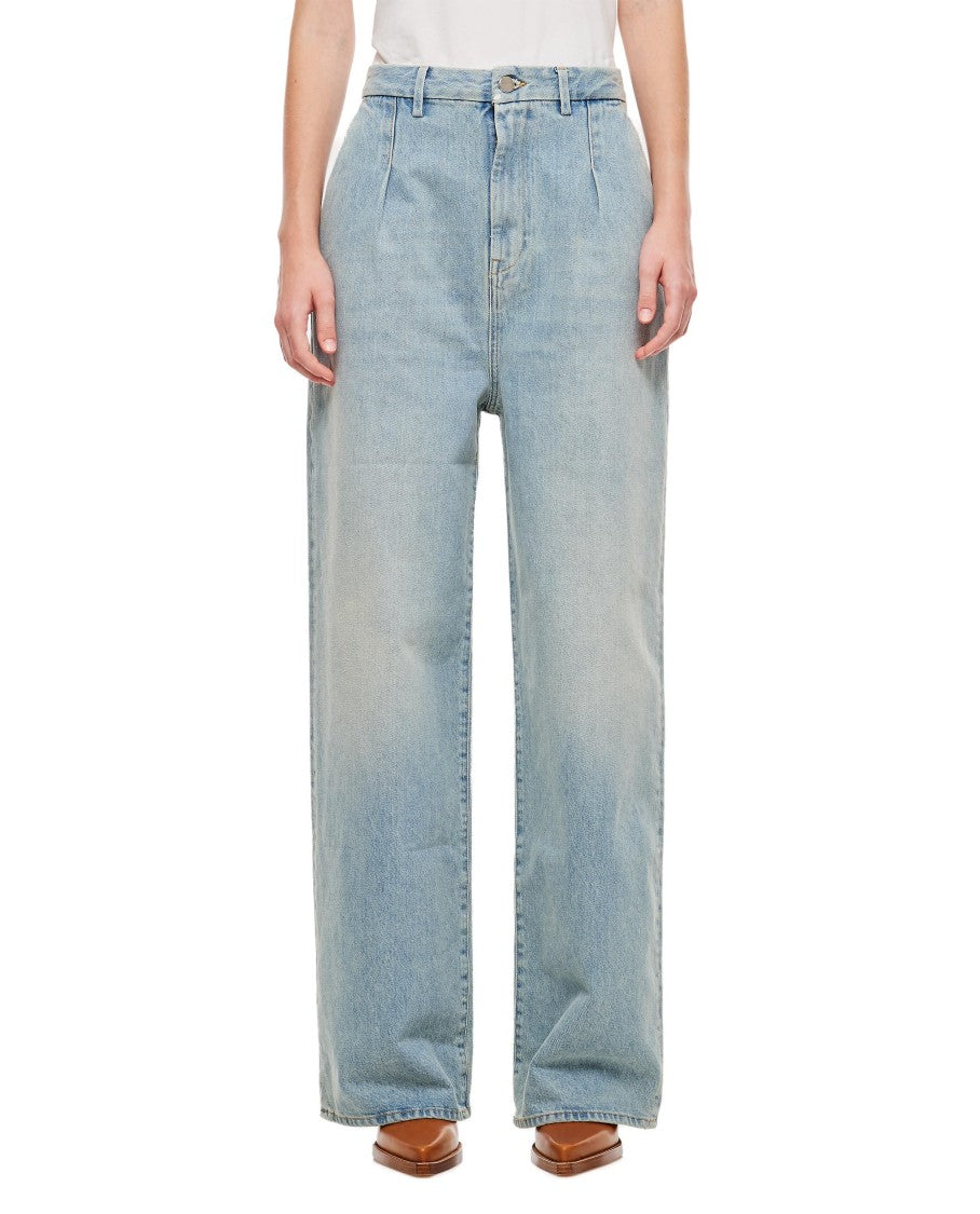 Loulou De Saison Attu Wide Leg Denim Pants