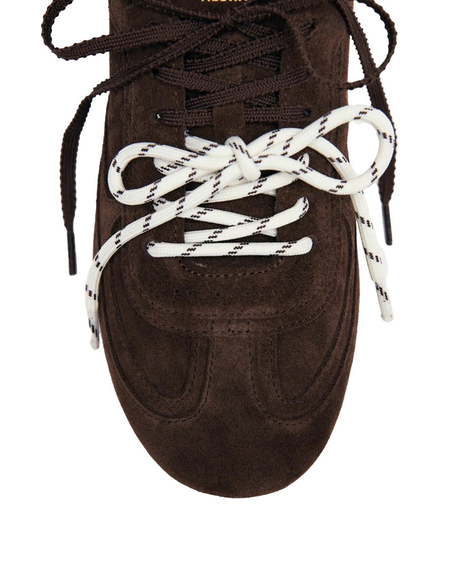 Alohas Tb.24 Brown Suede Minimalist Sneakers