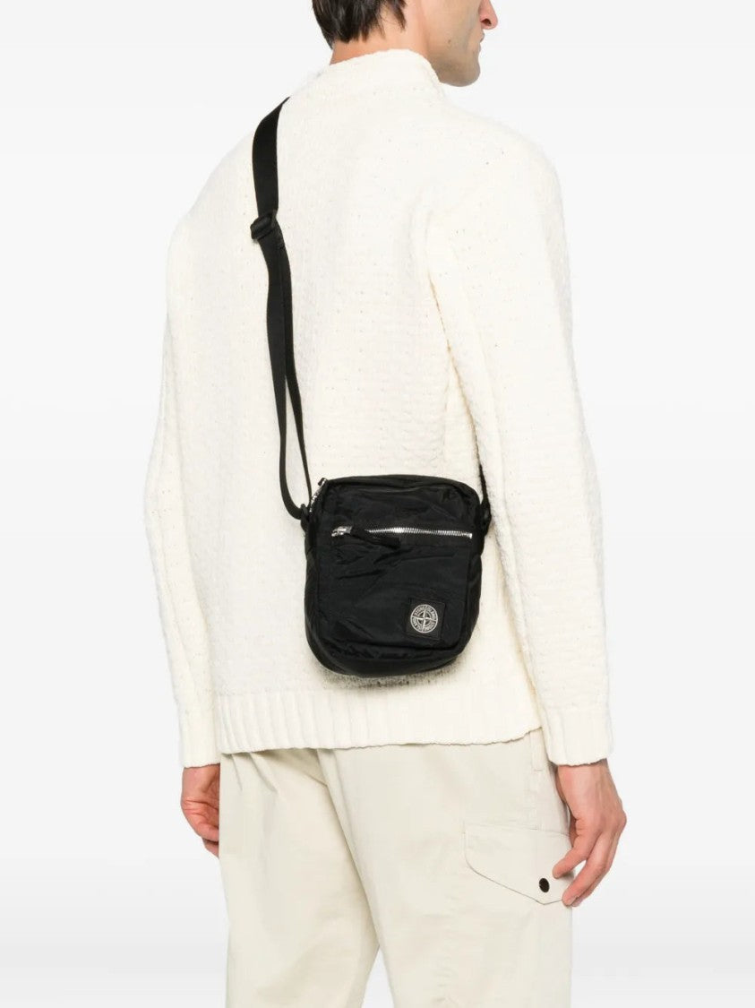 Stone Island Compass-Patch Messenger Bag