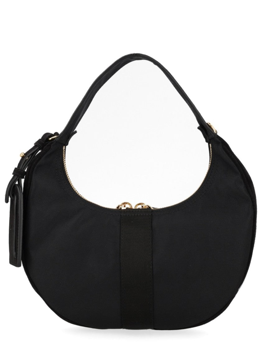 Moschino Carry Me Crescent Shaped Shoulder Bag