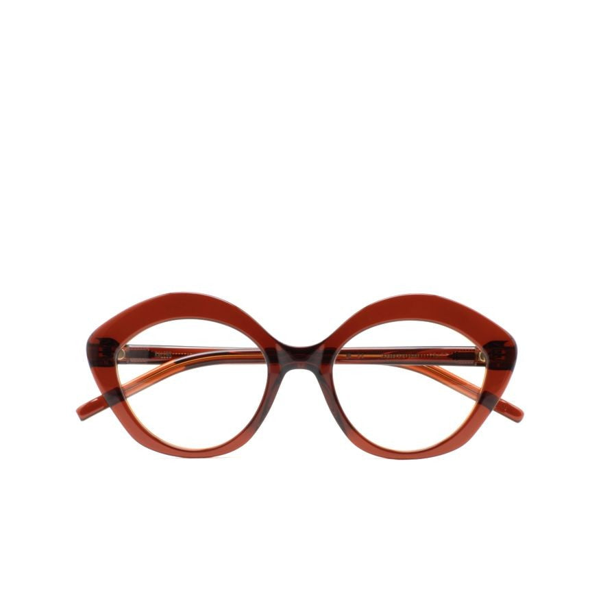 Kaleos Pratt Rounded Cat-Eye Sunglasses With Glossy Finish