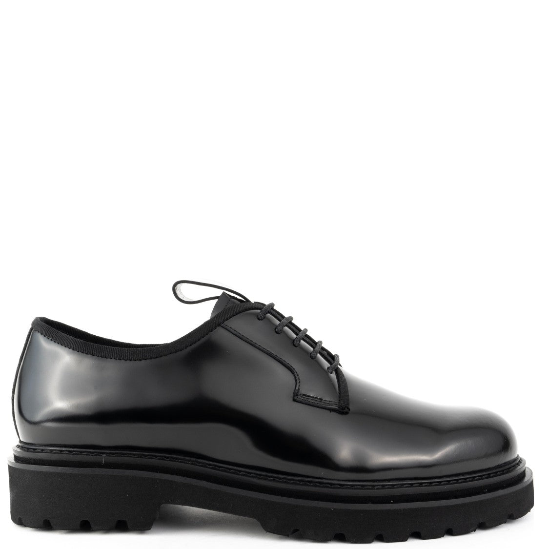 Sergio Moretti Classic Black Leather Formal Shoes