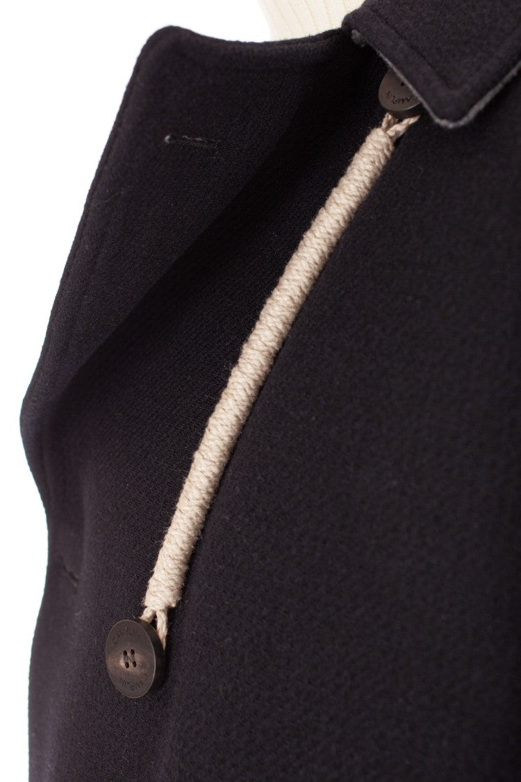 Camplin Air-Warm Padded Double-Breasted Peacoat