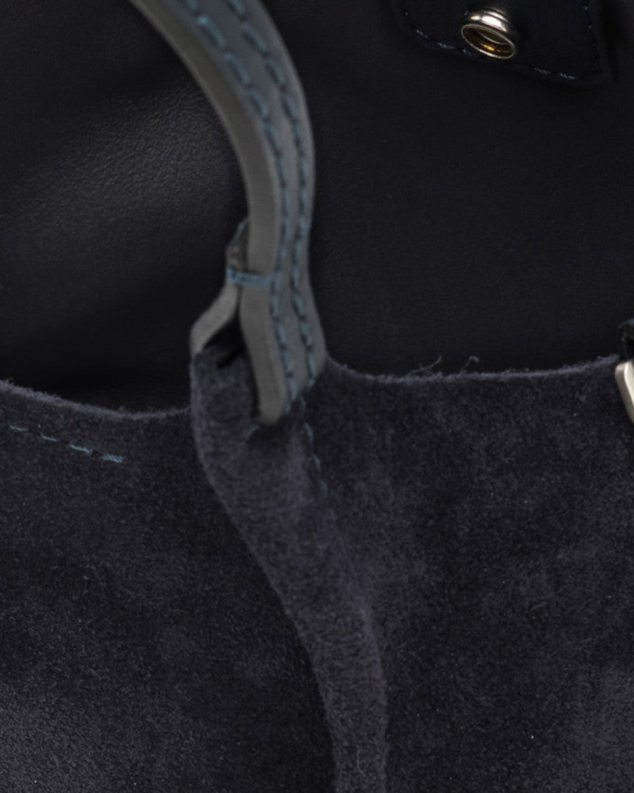 Gianni Chiarini Notturno Dua Suede Crossbody Bag