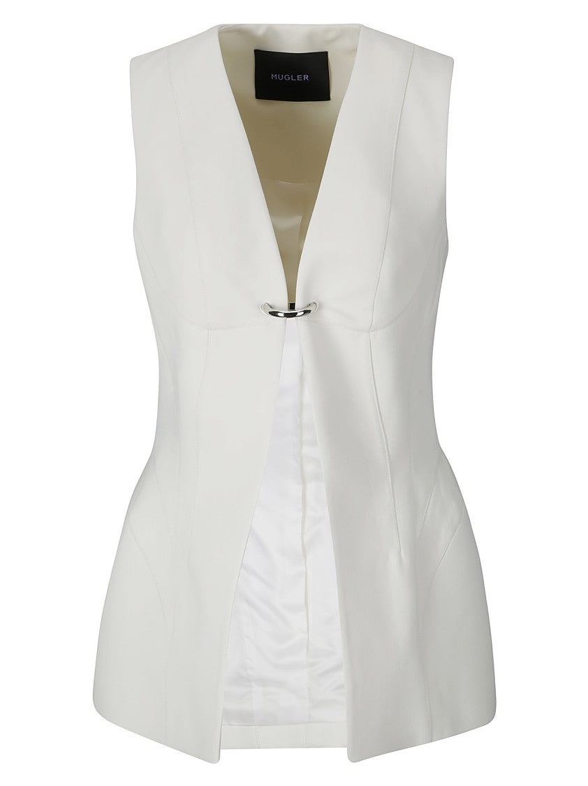 Mugler Vest With Buckle
