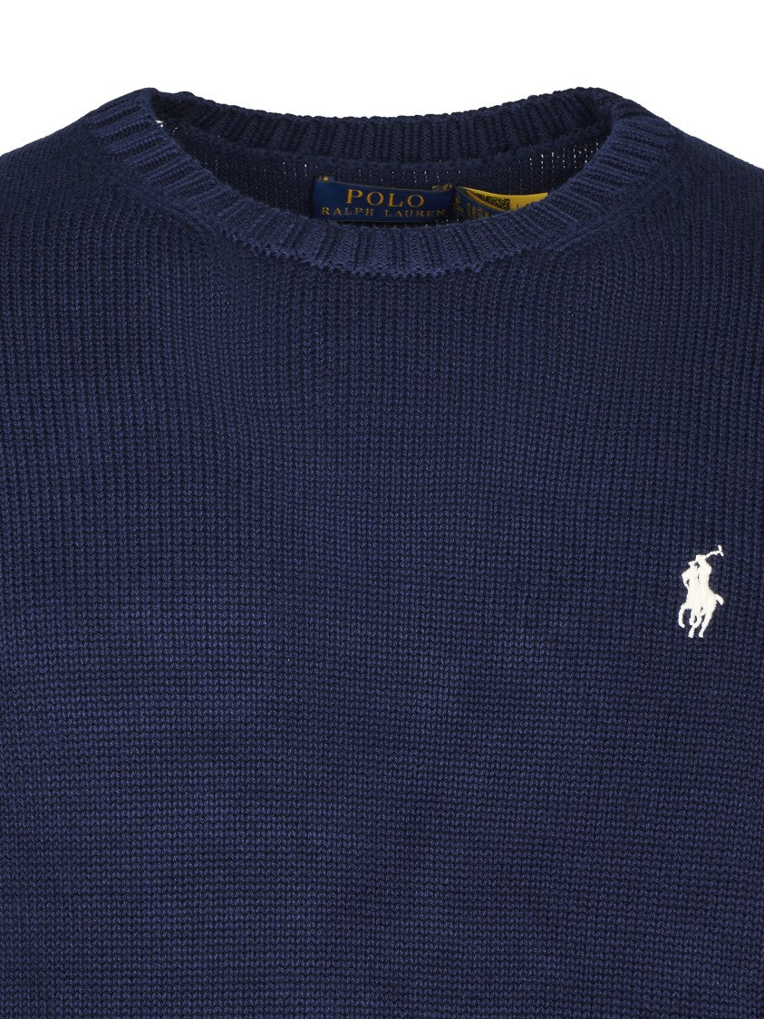 Polo Ralph Lauren Embroidered Logo Classic Crewneck Sweater