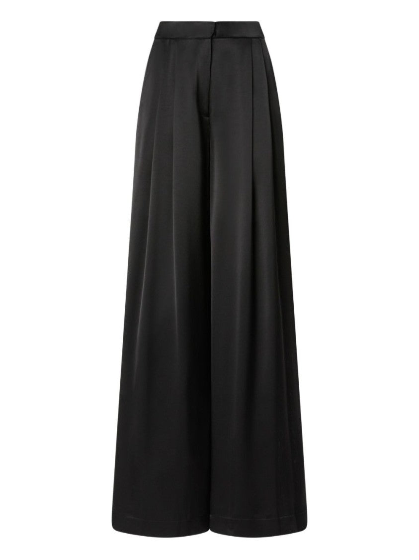 Pinko Wide-Leg Trousers With Pleated Front
