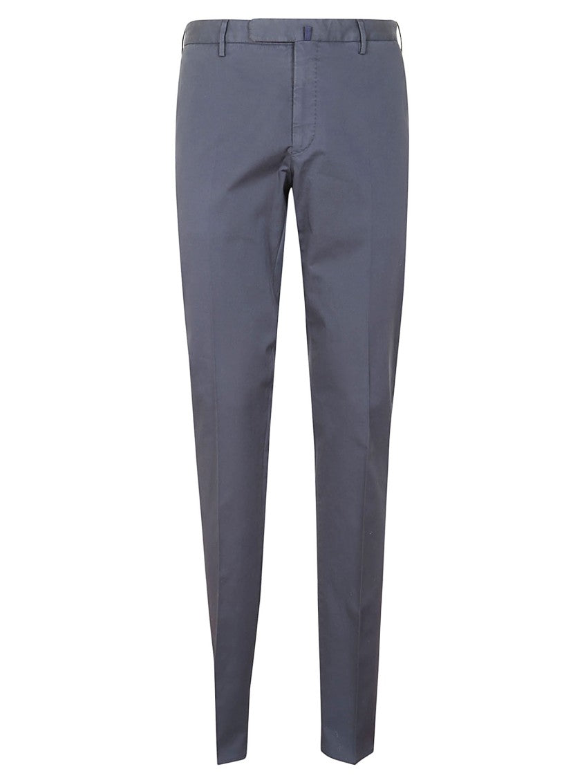 Incotex Tailored Straight-Leg Pants With Fitted Waistband