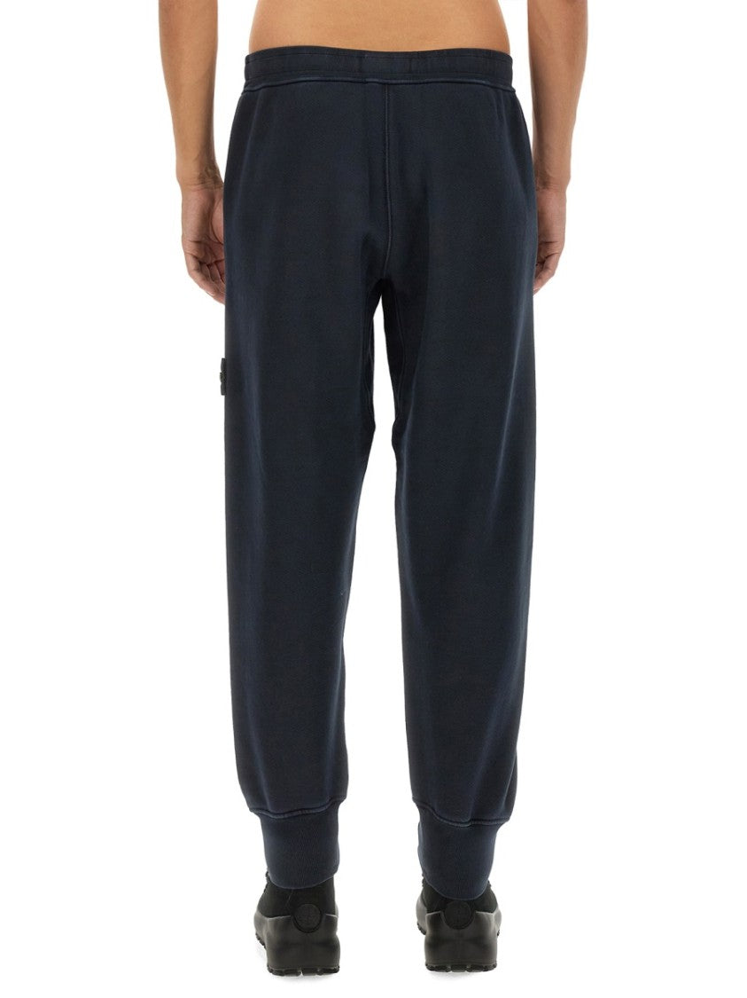 Stone Island Regular Fit Cotton Jogging Pants