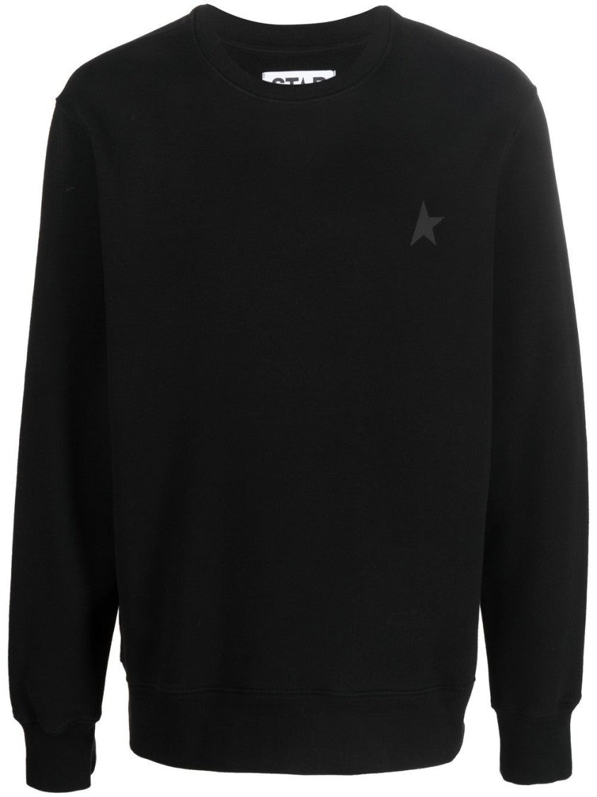 Golden Goose Black Crewneck Sweatshirt