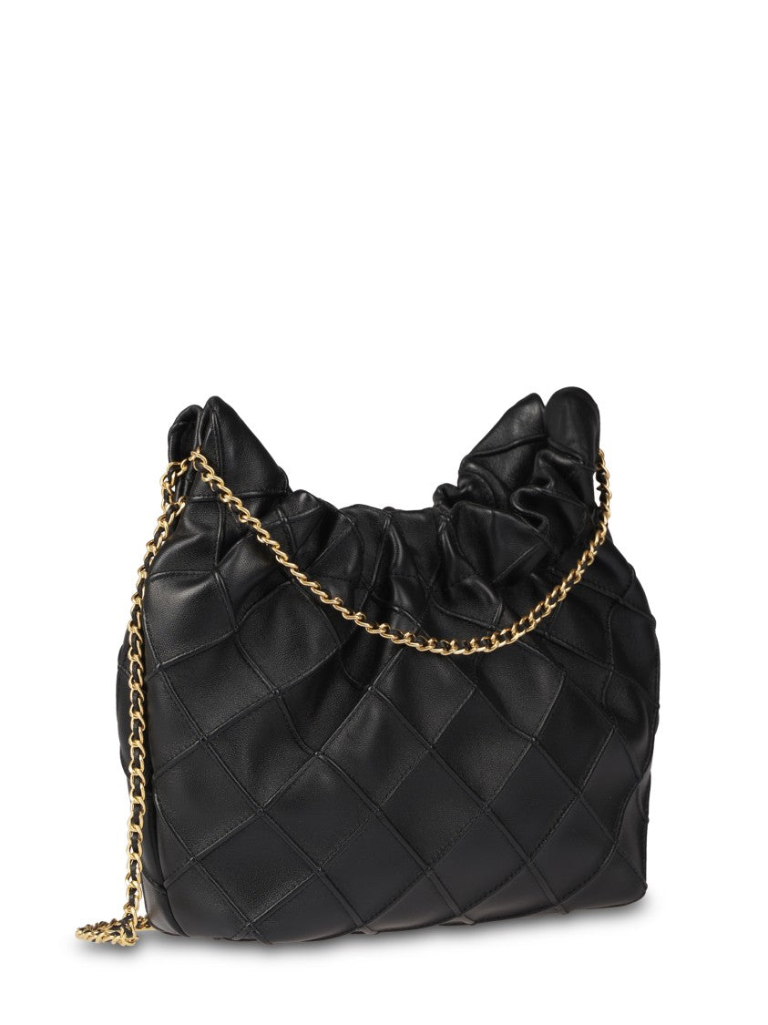 Tory Burch Fleming Mini Hobo Bag Quilted Leather Bag