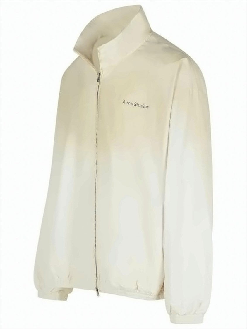 Acne Studios Lightweight Zip-Up Jacket With Stand Collar