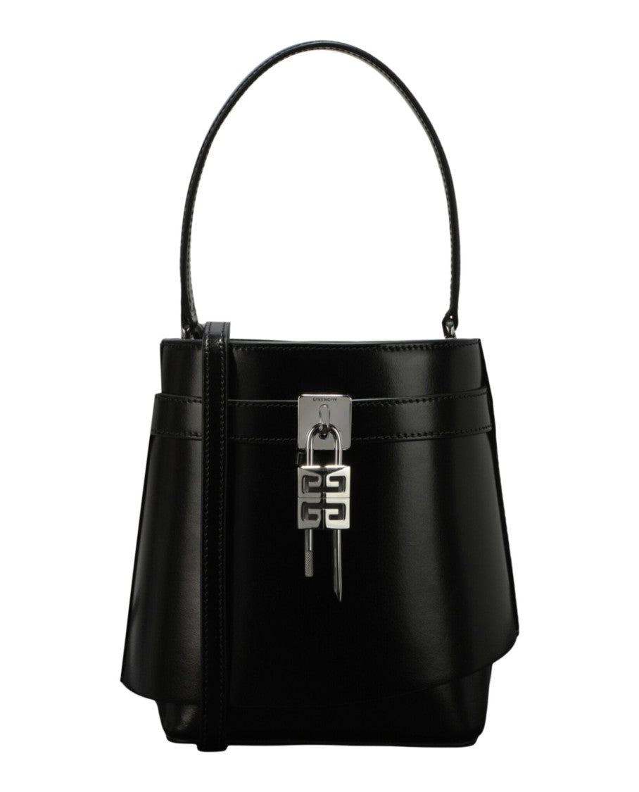 Givenchy Shark Lock Leather Crossbody Bag