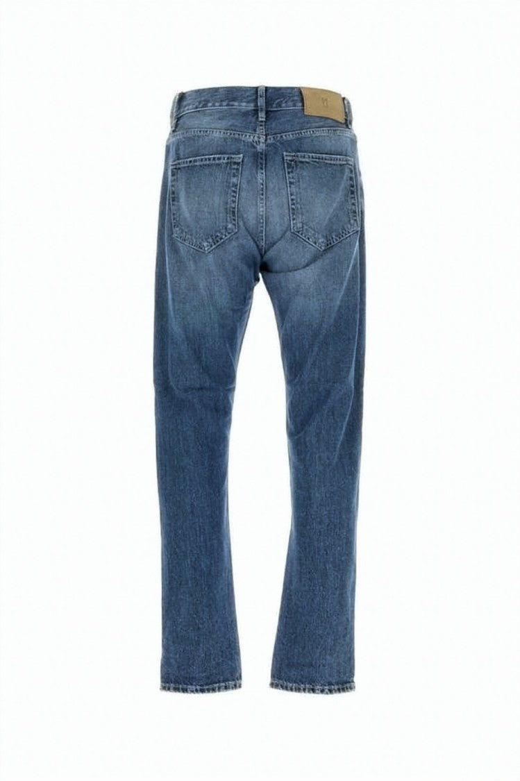 Pt Torino Mid-Rise Straight-Leg Denim Pants With Classic Five-Pocket Design
