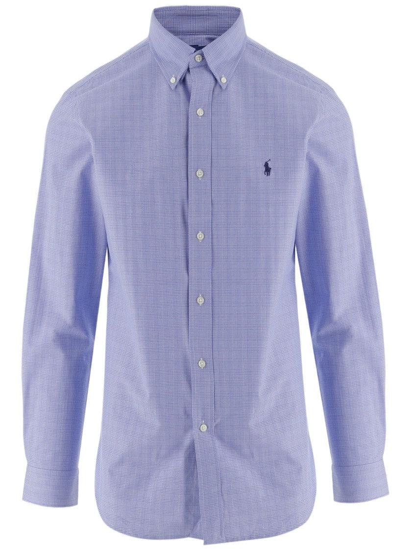 Polo Ralph Lauren Checkered Tailored Long-Sleeve Casual Shirt