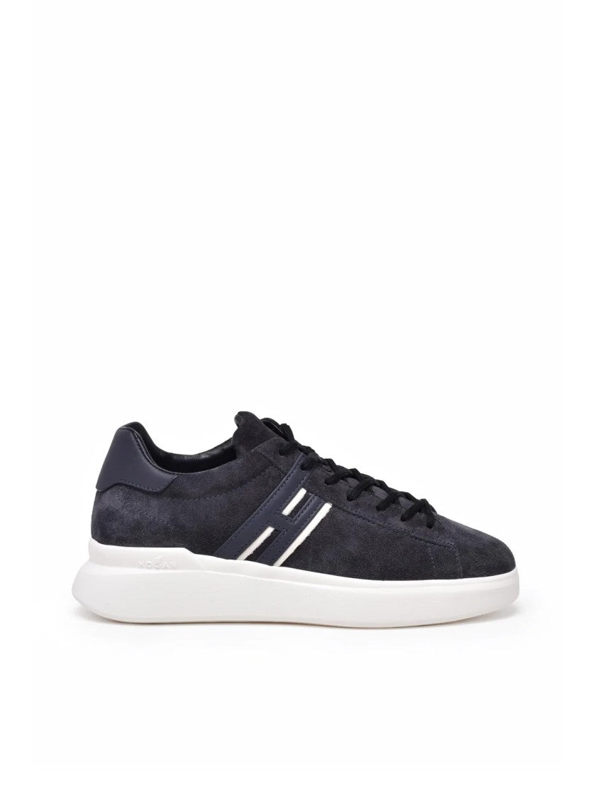 Hogan Blue Suede Classic Sneakers