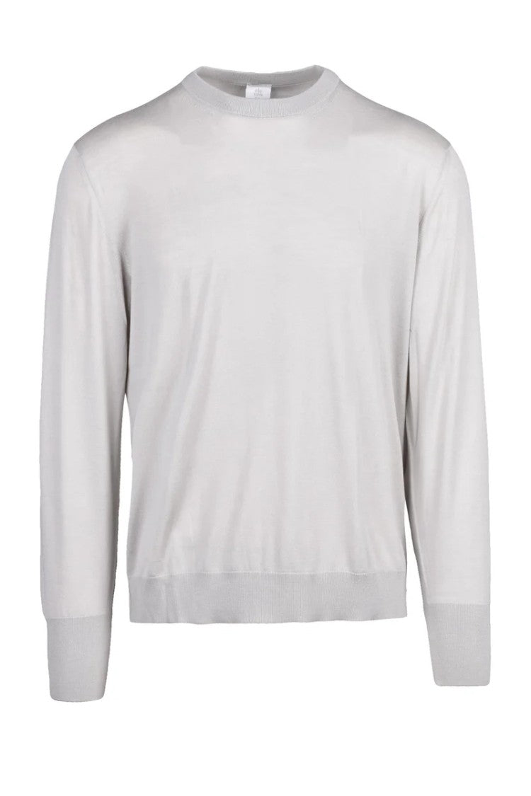 Eleventy Crewneck Sweater Wool - Sage Green