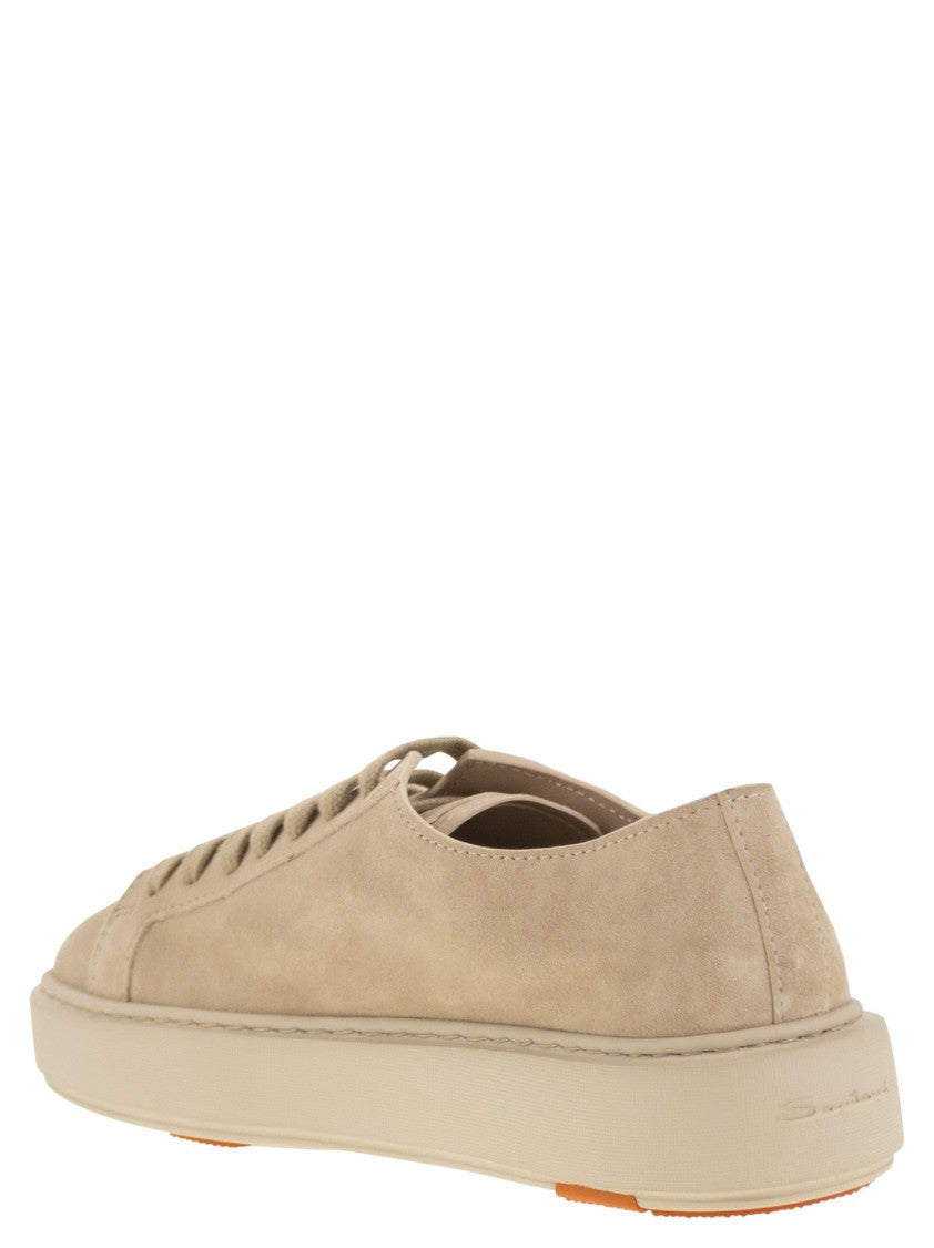 Santoni Suede Sneakers