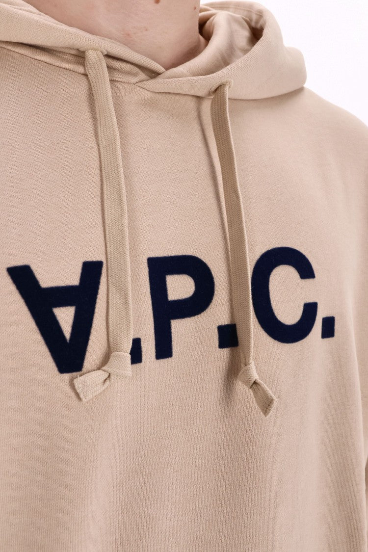 A.P.C. Cotton Crewneck Sweatshirt With Central Logo
