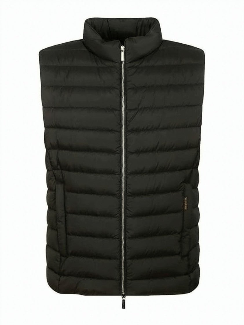 Moorer Horizontal Quilted Padded Vest