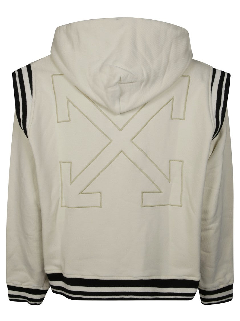 Off-White Off Fleece Varsity Hoodie
