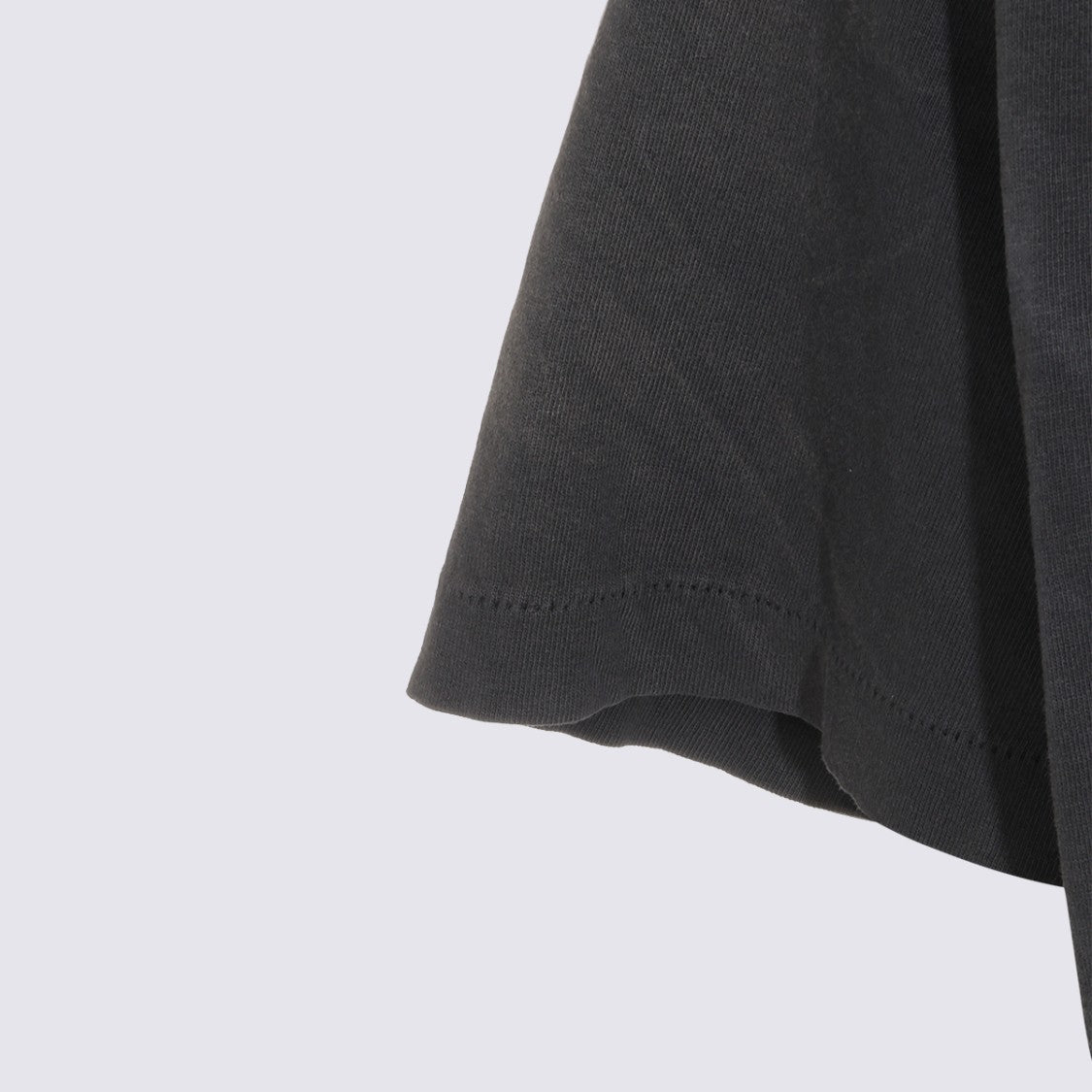 Saint Mxxxxxx Short-Sleeve Black Graphic T-Shirt With Striking Prints