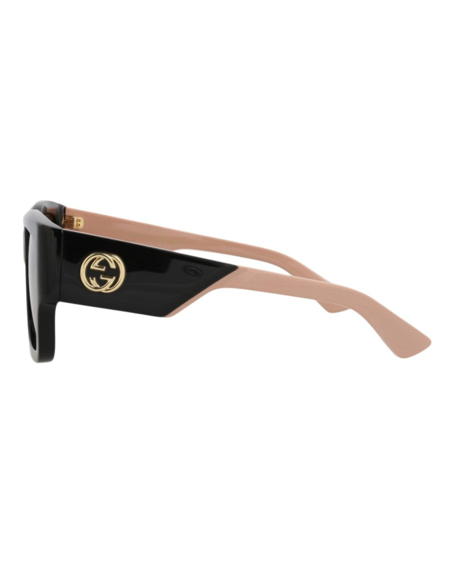 Gucci Square-Frame Recycled Acetate Sunglasses