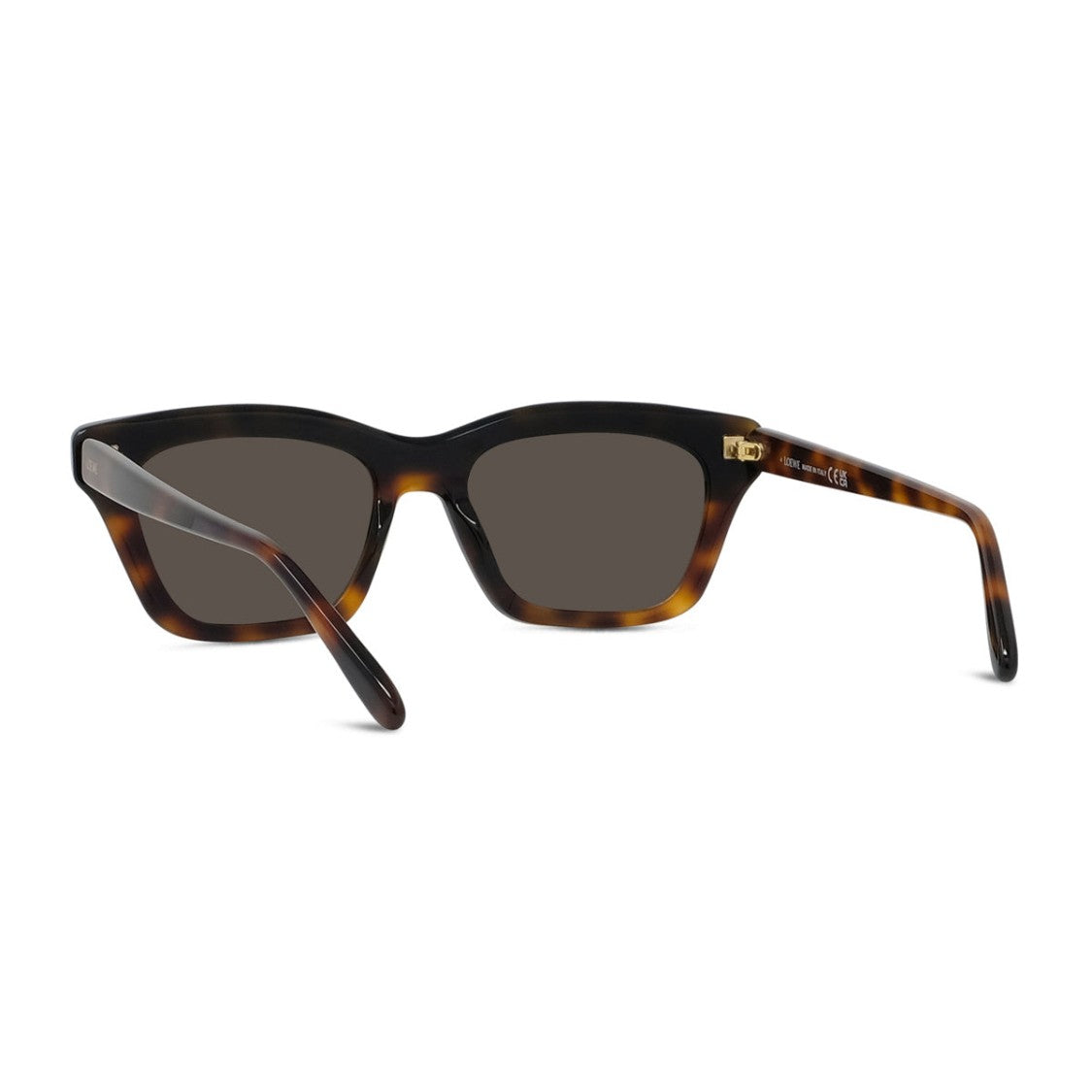 Loewe Havana Black Slim Bicolor Cat-Eye Sunglasses