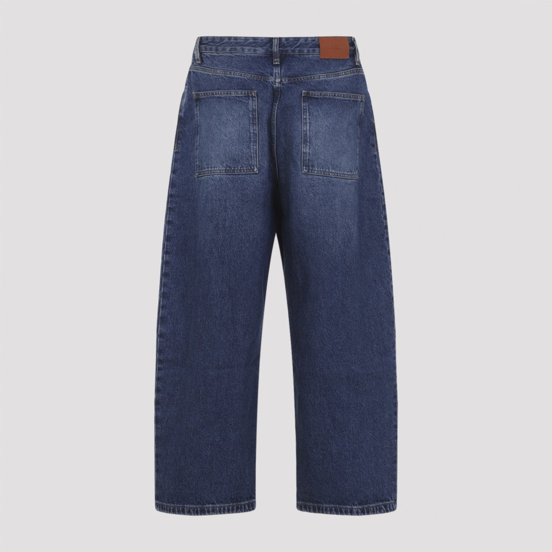 Studio Nicholson Paolo Blue Cotton Jeans