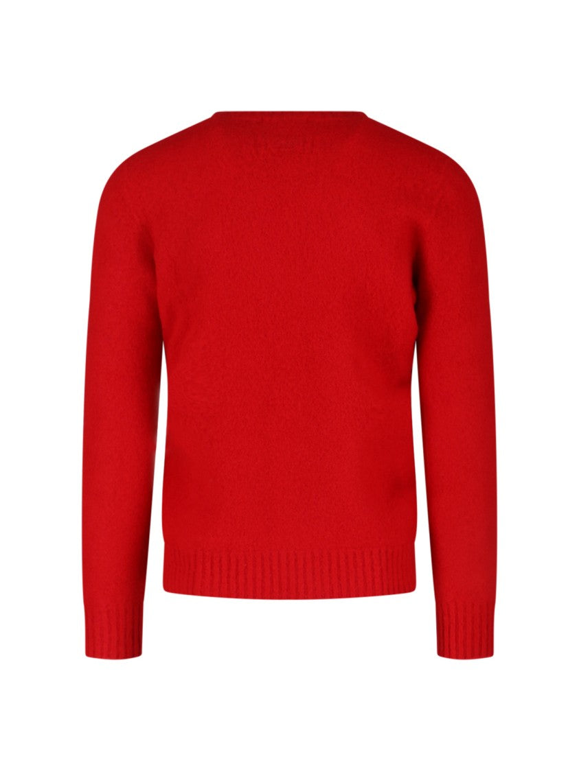 Drumohr Wool Sweater – Red