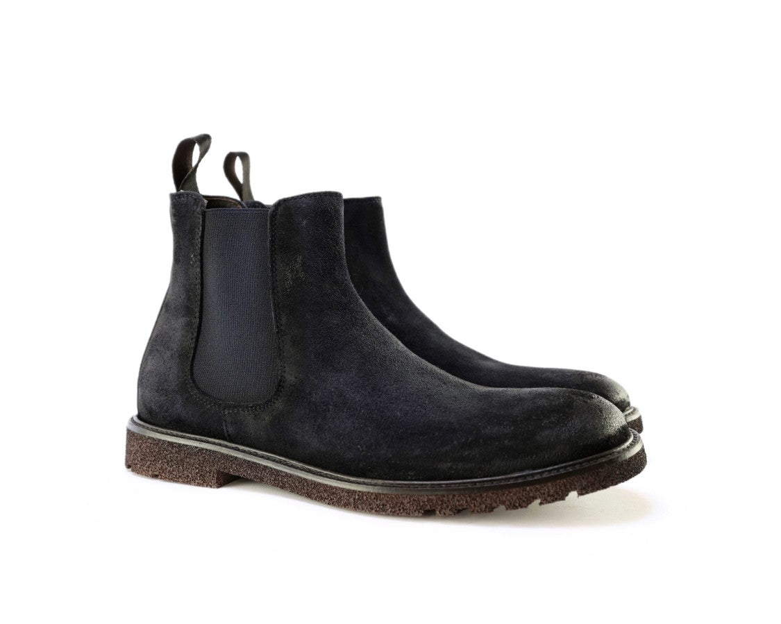 Ton Gout Suede Ankle Boots 20 Mm Heel