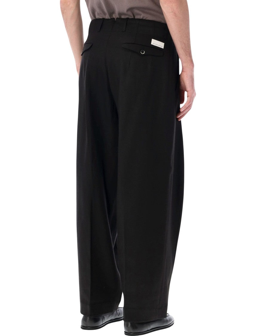 Nine In The Morning Damiano Pleated Wide Leg Front Pant
