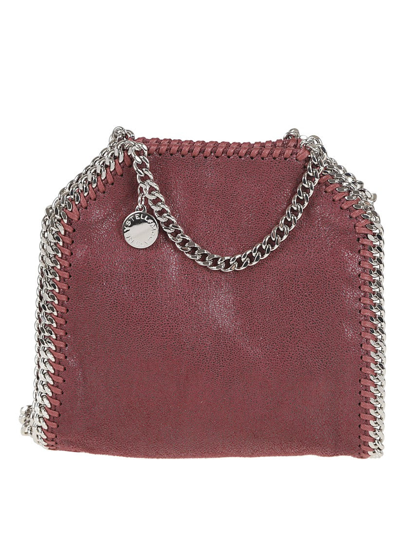 Stella Mccartney Tiny Tote Eco Shaggy Deer W/Palladium Color Chain