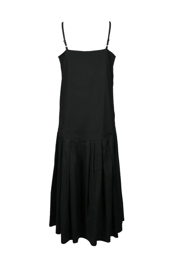 Fabiana Filippi Long Cotton Dress - Black