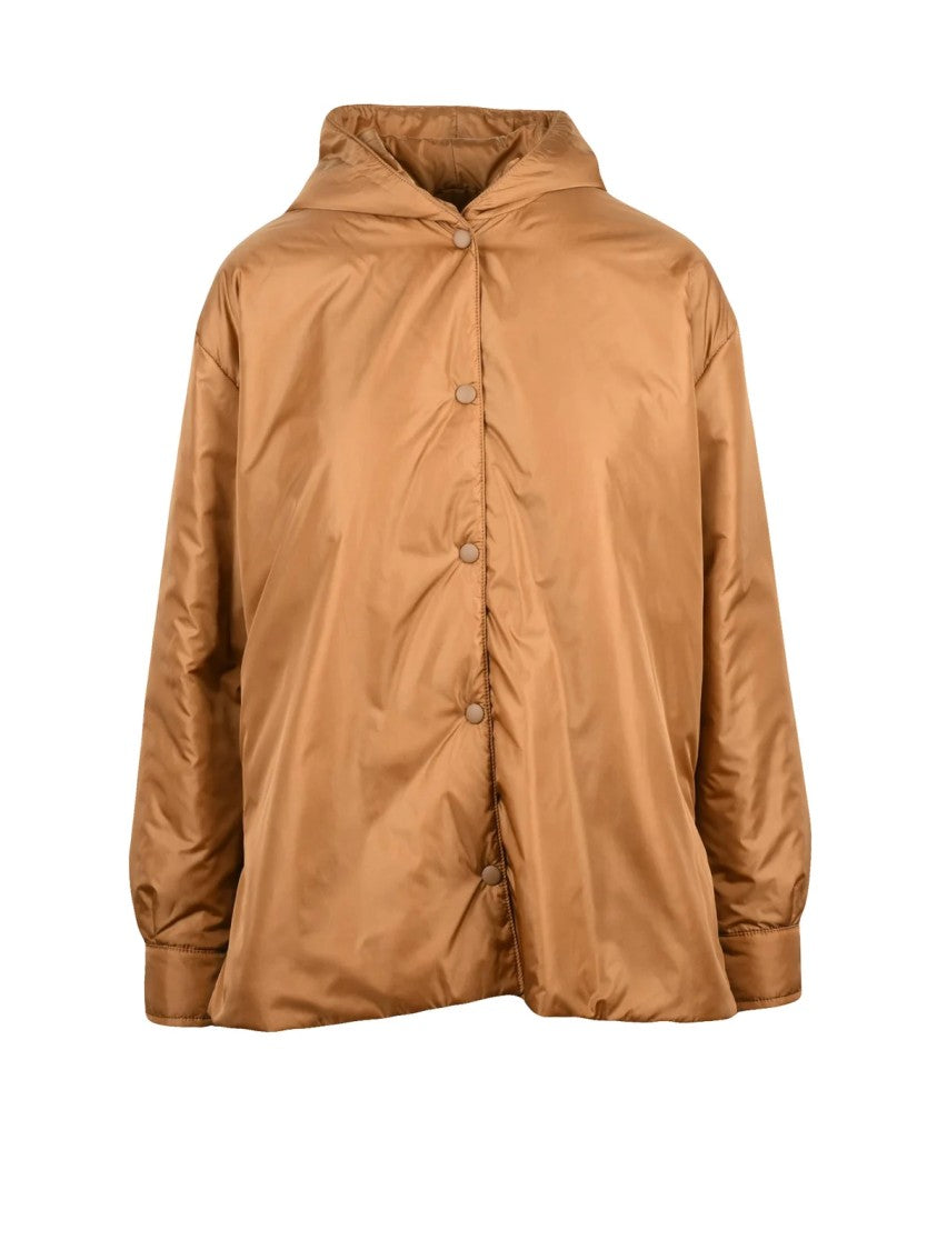 Aspesi Bronze Down Jacket With Thermore Padding And Practical Pockets