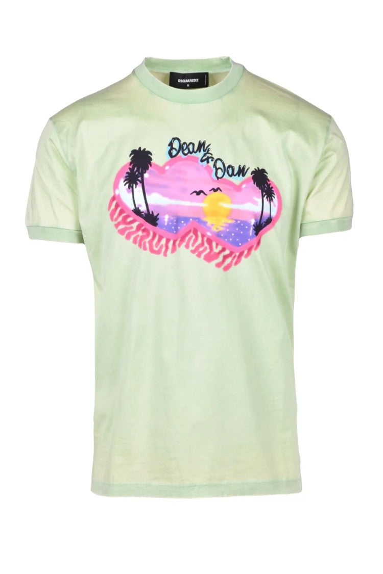 Dsquared2 Cotton T-Shirt - Pistachio