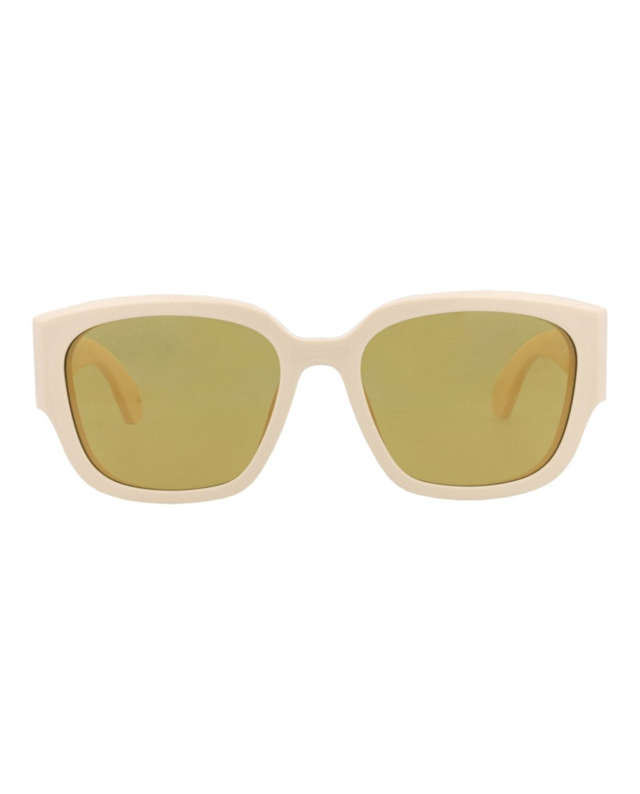 Alexander Mcqueen Square-Frame Recycled Acetate Sunglasses