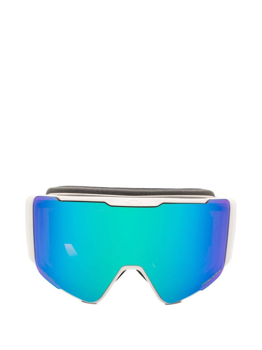 Oakley Wraparound Sunglasses With Reflective Gradient Lens