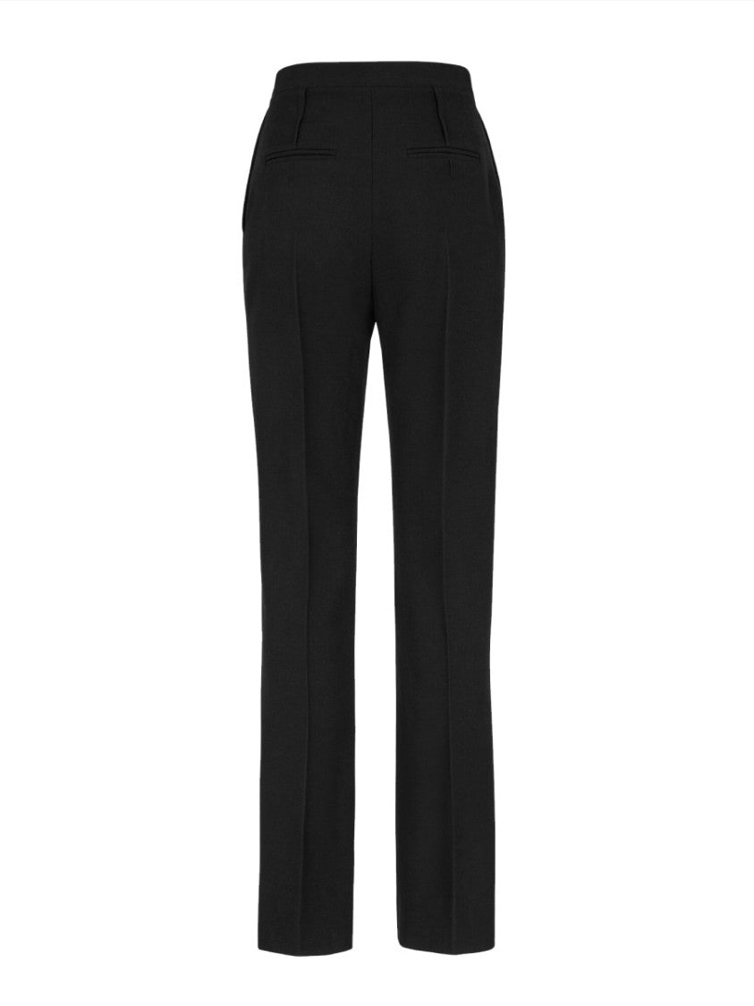 Fendi Grain De Poudre Wool Pants