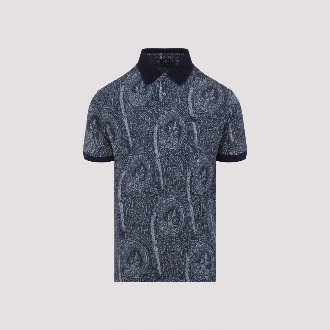 Etro Classic Polo T-Shirt With Paisley Pattern