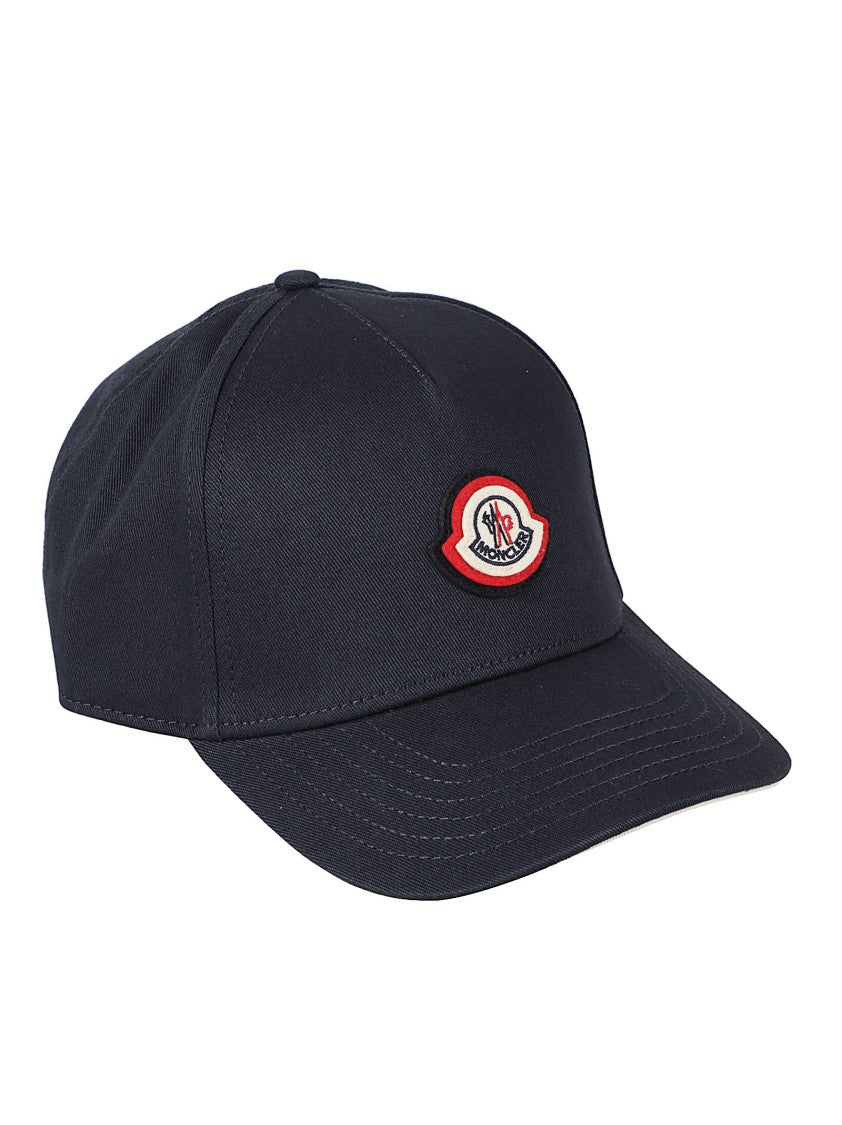Moncler Structured Logo Patch Baseball Cap