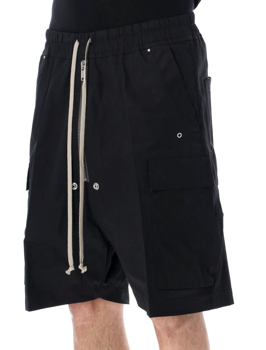 Rick Owens Cargobela Poplin Shorts