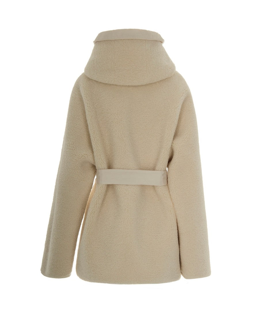 Pinko Capperi Coat – White Swan